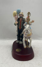 Load image into Gallery viewer, Vintage Clown And Kid Signed Collectors Edition The Merry-Go-Round Figurine
