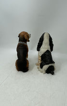 Load image into Gallery viewer, Lot Of 2 Pcs Dimontti Collection Decorative Beagle &amp; Spaniel Dog Figurines
