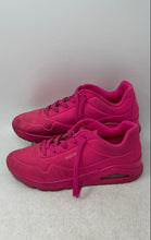Load image into Gallery viewer, Skechers Womens Uno Night Shades 73667 Pink Low Top Lace-Up Sneakers Shoes Sz 9
