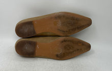 Load image into Gallery viewer, Banana Republic Womens Light Brown Leather Slip-On Ballet Flats Size 9 M
