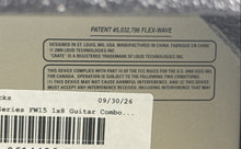 Load image into Gallery viewer, Crate FlexWave 15R FW15R Series FLEX15RANBU0421 1x8 Guitar Combo Amp Not Tested
