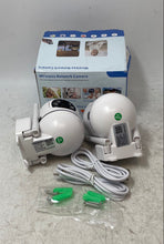 Load image into Gallery viewer, White Wireless Network Night Vision Security Camera Not Tested
