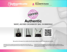 Load image into Gallery viewer, Authentic Marc By Marc Jacobs Womens Burgundy Leather Crossbody Bag Worn
