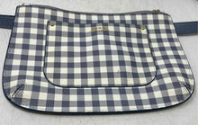 Load image into Gallery viewer, Ralph Lauren Womens Blue White Crossbody Waist Belt Bag &amp; Fanny Pack
