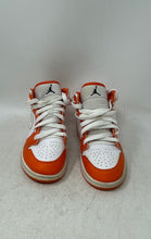 Load image into Gallery viewer, Nike Kids Air Jordan 1 Mid SE DM4229-800 Electro Orange Sneaker Shoes Size 1Y

