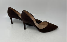 Load image into Gallery viewer, Bandolino Womens Grenow Brown Pointed Toe Slip-On Kitten D'Orsay Heels Size 8.5M
