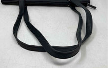 Load image into Gallery viewer, MultiSac Womens Black Leather Double Handle Shoulder Handbag With Tag
