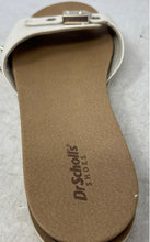Load image into Gallery viewer, Dr. Scholl's Womens Nice Iconic White Beige Open Toe Slide Sandals Size 10M
