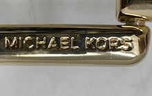 Load image into Gallery viewer, Michael Kors Womens Brown And Pink Monogram Adjustable Buckle Reversible Belt
