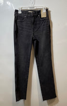 Load image into Gallery viewer, Madewell Womens Black Curvy Mid-Rise Stovepipe Straight Leg Jeans Sz 27 W/ Tags
