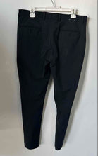 Load image into Gallery viewer, Express Mens Black Flat Front Extra Slim Fit Stretch Dress Pants Size 33X30

