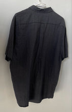Load image into Gallery viewer, Calvin Klein Jeans Mens Black Printed Short Sleeve Button-Up Shirt Size L
