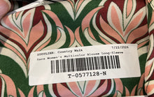 Load image into Gallery viewer, Zara Womens Multicolor Floral Spread Collar Long Sleeve Button-Up Shirt Size M
