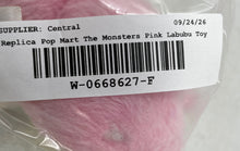 Load image into Gallery viewer, Pop Mart Pink Labubu The Monster Replica Plush Action Figure Collectible
