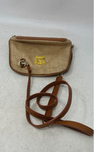 Load image into Gallery viewer, Pratesi Womens Beige Brown Inner Pocket Adjustable Strap Crossbody Bag
