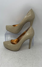 Load image into Gallery viewer, BCBGeneration Womens Parade BG-Parade Beige Leather High Pumps Heels Size 8B
