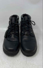 Load image into Gallery viewer, Timberland Womens Newman 28360 Black Leather Lace-Up Chukka Boots Size 9M
