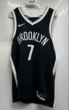Load image into Gallery viewer, Nike Mens Black White NBA Brooklyn Nets Kevin Durant #7 Basketball Jersey Size L
