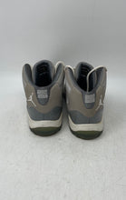 Load image into Gallery viewer, Nike Kids Air Jordan 11 Retro Gray Mid Top Lace-Up Sneaker Shoes Size 3Y
