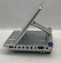 Load image into Gallery viewer, BBK DL379 Silver Built-in Speakers AV Portable DVD Player In Case Untested

