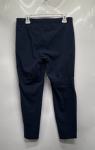 Load image into Gallery viewer, Alfani Womens Blue Flat Front Tummy Control Pull-On Capri Pants Size 12S
