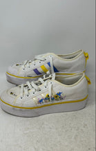 Load image into Gallery viewer, Adidas Kids Nizza Platform HP6229 White Floral Lace-Up Sneakers Shoes Size 5.5
