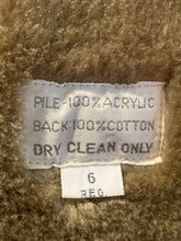 Load image into Gallery viewer, Misty Harbor Womens Beige Long Sleeve Classic Double-Breasted Trench Coat Size 6
