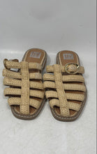 Load image into Gallery viewer, Dolce Vita Womens Fyona Brown Raffia Woven Slip-On Fisherman Sandals Size 8
