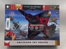 Load image into Gallery viewer, FAO Schwarz Thunderbolt Jet X2 Beginner Remote Control Drone In Box Untested

