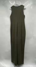 Load image into Gallery viewer, Calvin Klein Womens Green Sleeveless Wide-Leg Pleated One-Piece Jumpsuit Size 14

