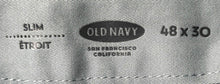 Load image into Gallery viewer, Old Navy Mens Green Slash Pocket Slim Fit Chino Pants Size 48x30 With Tag

