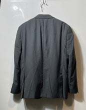Load image into Gallery viewer, Salvatore Exte Mens Dark Gray Long Sleeve Notch Lapel Two-Button Blazer Size 40S
