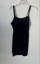 Load image into Gallery viewer, Forever 21 Womens Black Spaghetti Strap Scoop Neck Regular Fit Mini Dress Size M
