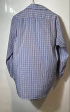 Load image into Gallery viewer, Michael Kors Mens Multicolor Plaid Slim Fit Stretch Dress Shirt Size L 16 1/2
