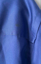 Load image into Gallery viewer, Kenneth Cole New York Mens Blue Cotton Non-Iron Regular Fit Dress Shirt Size 15
