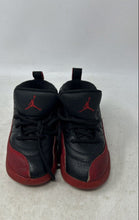 Load image into Gallery viewer, Nike Kids Air Jordan 12 Retro 850000-002 Red Black Lace-Up Sneaker Shoes Size 9C
