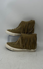 Load image into Gallery viewer, Converse Womens CTAS 553357C Brown Suede Fringe Lace-Up Sneakers Shoes Size 7.5
