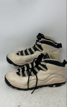 Load image into Gallery viewer, Nike Boys Air Jordan 10 Premium 832645-207 Beige Sneakers Shoes Sz 6Y No Insole
