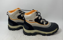 Load image into Gallery viewer, Izod Mens Adair Gray Black Lace-Up Waterproof Winter Hiking Boots Size 10
