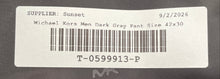 Load image into Gallery viewer, Michael Kors Mens Dark Gray Long Sleeve Notch Lapel Two-Button Blazer Size 46S
