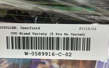 Load image into Gallery viewer, Lot Of 5 Pcs Assorted Mixed Variety DVD Movies Set With Case Not Tested

