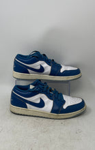 Load image into Gallery viewer, Nike Mens Air Jordan 1 Low SE FN5214-141 White Blue Sneaker Shoes Size 8.5
