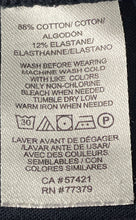 Load image into Gallery viewer, Ann Taylor Womens Navy Blue Flat Front Slash Pocket Stretch Chino Pants Size 8P

