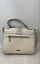 Load image into Gallery viewer, Aldo Womens AnnieBrook White Leather Top Handle Designer Satchel Handbag
