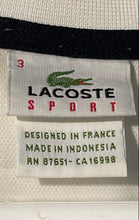 Load image into Gallery viewer, Lacoste Mens White Regular Fit Short Sleeve Collared Golf Polo Shirt Size 3
