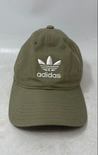 Load image into Gallery viewer, Adidas Womens Green Cotton Embroidered Logo Adjustable Baseball Cap Size OSFW
