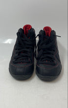Load image into Gallery viewer, Nike Kids Little Posite One Black Lace-Up Mid-Top Basketball Shoes Size 2Y
