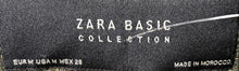 Load image into Gallery viewer, Zara Womens Green Long Sleeve Pockets Asymmetrical Zip Jacket Size Medium
