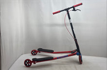 Load image into Gallery viewer, Yvolution Fliker A3 Red Black Y-Shaped Drift Push Scooter For Kids
