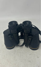 Load image into Gallery viewer, Sans &amp; Streiffe Black Leather Neck Strap Porro Prism Binoculars
